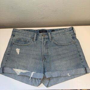 Lucky Brand Distressed Blue Jean Shorts